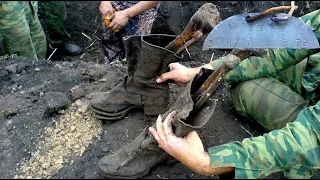 EXCAVATIONS OF GERMAN WWII SOLDIERS