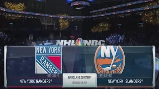 NHL 18 Gameplay - New York Rangers vs New York Islanders