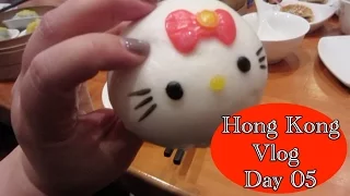 Hong Kong Vlog Day 05 - Tattoo Eyebrows?, Hello Kitty Dim Sum, Ten Thousand Buddhas Monastery