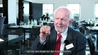 Ernst Ulrich von Weizsäcker auf der ZEV-Konferenz „Ethik der Transformation“