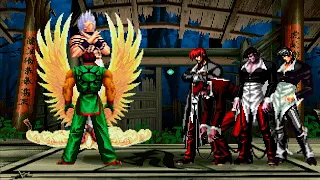 The King of Fighters (MUGEN) | Xavier Kim vs Orochi Iori