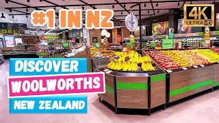 🇳🇿 Discover Woolworths Supermarket in Auckland New Zealand [4K Video]