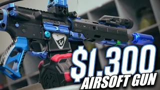 $1,300 Custom Gas Blowback Airsoft Gun