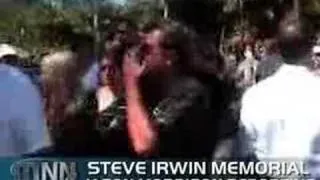 Steve Irwin's memorial service