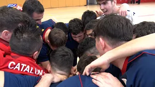 Resum Catalunya sub 19 masculina - C. Valenciana. Fase prèvia del Campionat d'Espanya de futbol sala
