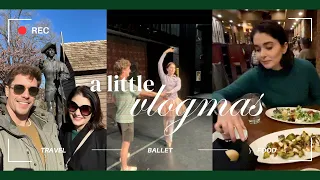 A Little VLOGMAS 2023 Part 2 | Travel, Rehearsal, Food | Kathryn Morgan & Sean Rollofson