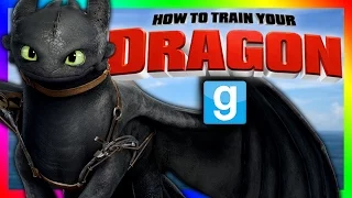 TOOTHLESS HIDE AND SEEK!?!? | Gmod Sandbox Minigame (HOW TO TRAIN YOUR DRAGON)