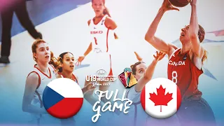 Czech Republic v Canada | Full Basketball Game | FIBA U19 Women's Basketball World Cup 2023