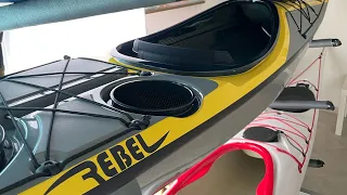 Rebel Kayaks Greece & Cyprus. Unwrapping brand new Greenland T and Husky!