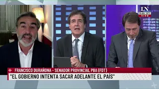 Francisco Durañona, sonador provincial PBA (FdT): "Cristina no tiene que ser candidata a presidenta"