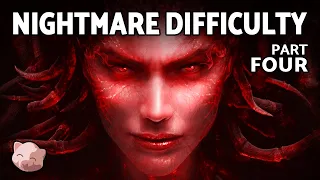 Heart of the Swarm NIGHTMARE DIFFICULTY: Part 4 - StarCraft 2