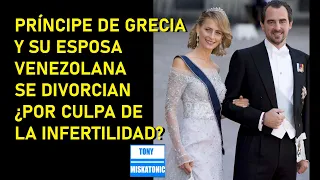 PRÍNCIPE NICOLÁS Y TATIANA DE GRECIA SE DIVORCIAN. NUNCA TUVIERON HIJOS.