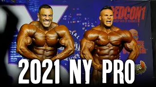 2021 IFBB NY Pro Open Bodybuilding Pre-Judging | Nick Walker, Justin Rodriguez, Hassan Mostafa