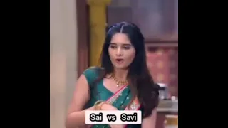 Sai vs Savi dance.Ayesha Singh vs Bhavika Sharma. #bhavikasharma #ayeshasingh #ghkkpm #sairat #ishvi