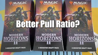 Do these Modern Horizons 3-Booster Draft Packs give you better pulls?