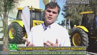 Maíz tardío + híbrido barato = 7Tn/h - Gabriel Esposito, #TodoAgro en Villa María