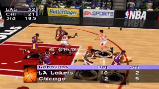 NBA Live 98 - Lakers vs Bulls NBA Finals