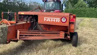 Restore Deutz Fahr (Köla rivale) 30 hay baler test.