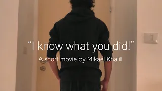 “I know what you did!” - A short movie with BTS