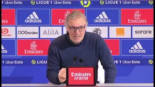 "On a été m en terme d'intensité et d'état d'esprit" Laurent Blanc Conférence de presse Angers - OL