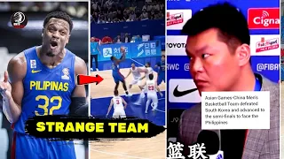 NATUPAD ang HILING ng CHINESE FANS ! PERSONAL daw ang laban ng Gilas at CHINA !