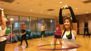 "LEFT RIGHT" Inna - Weighted Hula Hoop Workout Valeo Club