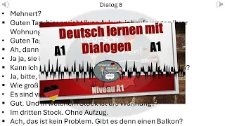 Dialoge A1  | Deutsch lernen durch hören | 2 |