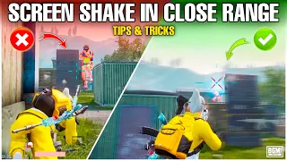 SCREEN SHAKE FOR AUTO HEADSHOT IN CLOSE RANGE IN BGMI & PUBGM🔥BEST TIPS & TRICKS TO BE A PRO MEW2