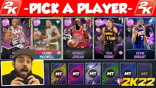 THIS NEW DRAFT MODE IS AMAZING AND HAS EVERY CARD IN 2K! WE GOT SO MANY DARK MATTER PULLS! NBA 2K22