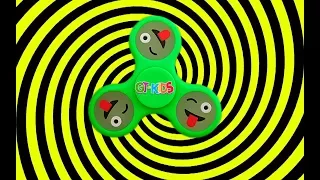 Fidget Spinner GT Kids Спиннер Гипноз Spinner Hypnosis of Kids channel Video for kids