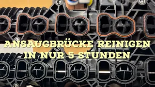 Ansaugbrücke reinigen, aber wie?! Meine 2 Methoden BMW B47 B57 N47 N57 Motor 330d 530d 520d 320d