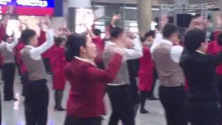 Cathay Pacific's 2013 Flash Mob