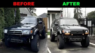 DIY Retrofit Headlights For A 3RD Gen 4Runner!