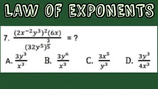 Law of Exponents | Learning Task