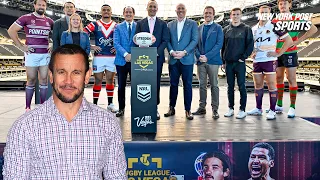 Former rugby star & Fox Sports broadcaster Matty Johns discusses the upcoming NRL matches in Vegas