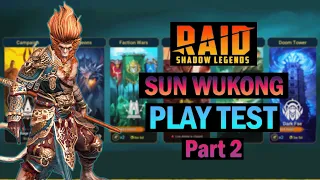 F2P Friendly Mid Game Dungeon Team Featuring "SUN WUKONG" | Raid: Shadow Legends | DarkSai Playz