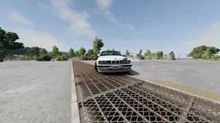 BeamNG BMW e34 m5 turbo drift