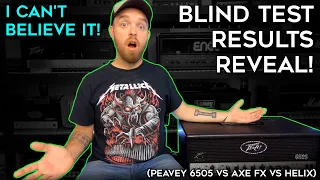 6505 Blind Test REVEAL! I Can't Believe It! (6505 vs Axe Fx vs Helix)