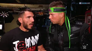 Johnny Gargano Confronta a The Miz en Backstage - WWE Raw Español: 24/10/2022