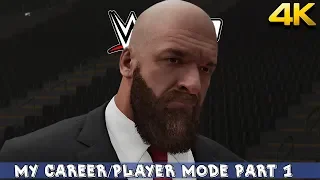 WWE 2K19 MY CAREER MODE PART 1 - Tutorial/Intro [WWE 2K19 Legend Returns] - PS4 PRO 4K