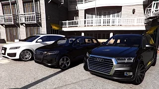 GTA V | AUDI Q7 SERIES ✪ Q7 2010 VS. Q7 2012 VS. Q7 2016 | GTA 5