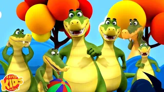 Ten Little Crocodiles + More Learning Videos for Children by Super Kids Network