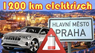 Elektroauto Roadtrip nach Prag im Audi e-tron 50