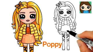 How to Draw Poppy | Rainbow High Fashion Doll