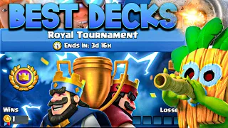5 BEST DECKS FOR THE GLOBAL TOURNAMENT | Clash Royale