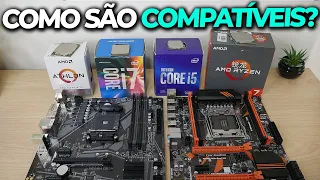 ENTENDA A COMPATIBILIDADE DO PROCESSADOR E PLACA MÃE, PRA NÃO ERRAR NA HORA DE COMPRAR