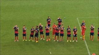 RB Fans auswärts 2014 bei 1860 München - RB Leipzig