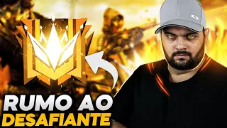 🔴RUMO A DESAFIANTE!! FREE FIRE AO VIVO!!