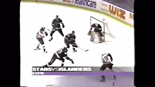 February 4 1996 Stars at Islanders highlights