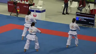 Premier League 2019 Madrid Female Team Kata Portugal Paiku